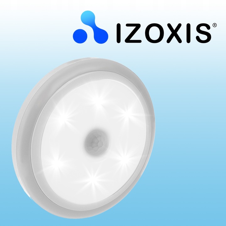 Lampka LED z Czujnikiem Ruchu PIR Lampa na Baterie Nocna Bezprzewodowa