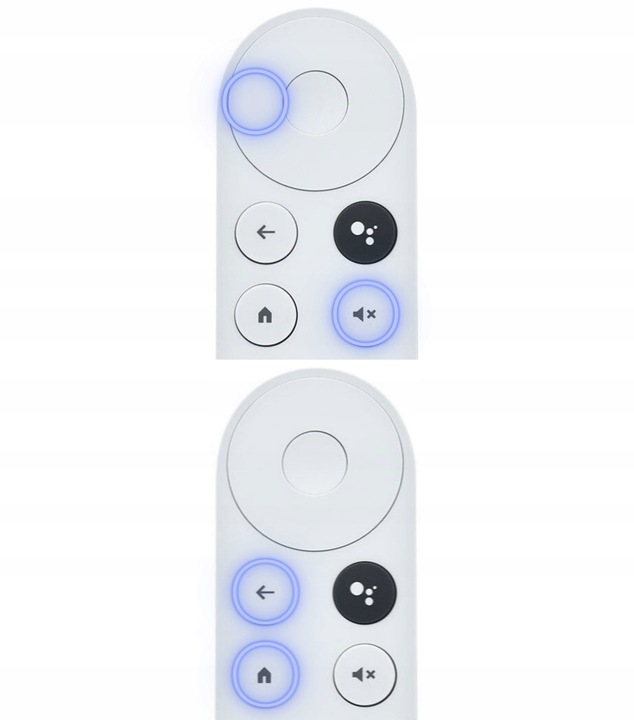 Zapasowy pilot do GOOGLE CHROMECAST 2020 4.0 4K G9N9N HQ NAJLEPSZA JAKOŚĆ