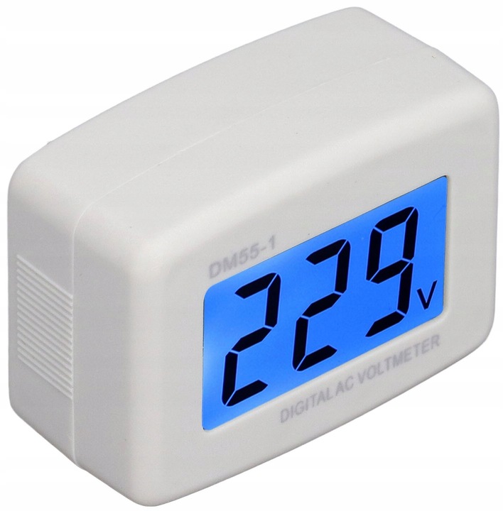 Cyfrowy woltomierz tester miernik napięcia w sieci w gniazdku AC 80-300V