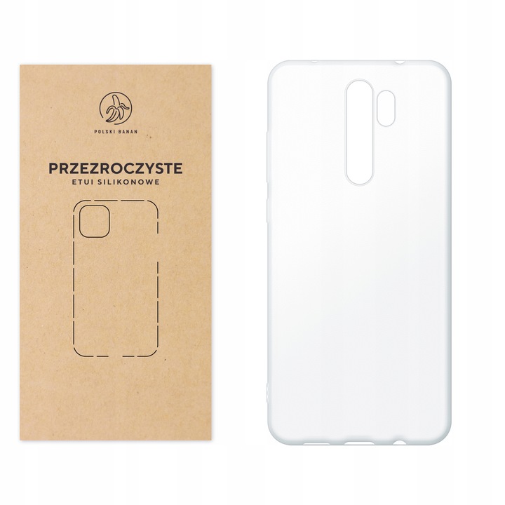 Etui silikonowe Przezroczyste do Xiaomi Redmi Note 8 Pro