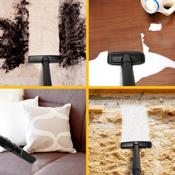 Odkurzacz przemysłowy bezworkowy 2.0 RVS-01 sucho mokro do popiołu