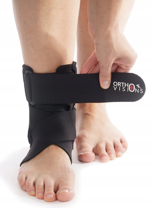 ORTEZA STAWU SKOKOWEGO STABILIZATOR STOPY I KOSTKI OPASKA NA STOPĘ I KOSTKĘ
