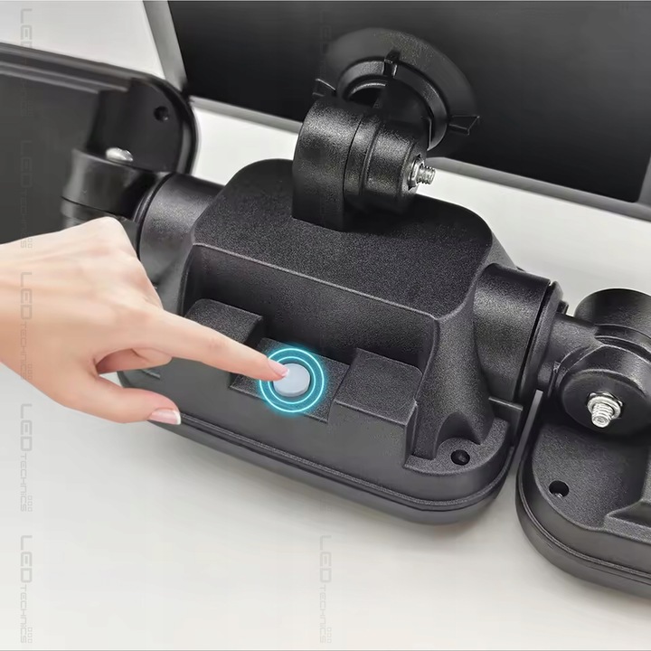 Naświetlacz solarny LED czujnik ruchu zmierzchu PIR Lampa zewnętrzna