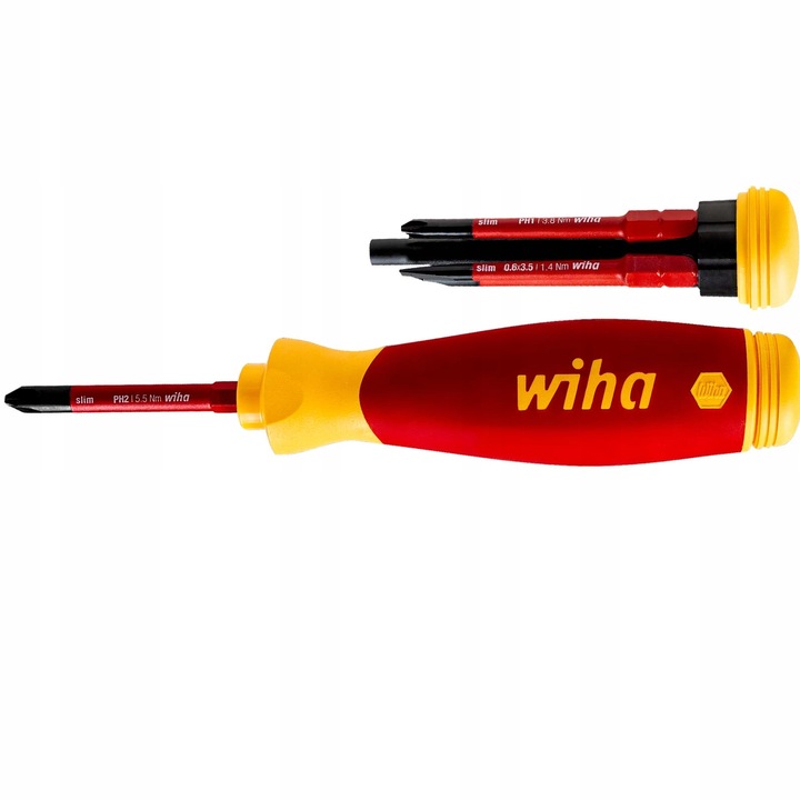 Wiha Wkrętak Wymiennymi Końcówkami Izolowany VDE