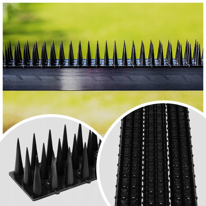 WYSOKIE KOLCE LISTWA NA PTAKI GOŁĘBIE PRZECIW PTAKOM GOŁĘBIOM 10 SZT