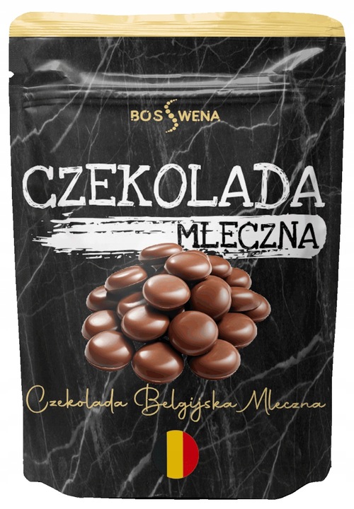 Czekolada BELGIJSKA mleczna do fontanny do fontann 1kg Boswena