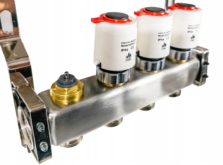 SIŁOWNIK TERMOELEKTRYCZNY DO ROZDZIELACZA ZAWORU GWINT M30 x 1,5 230V NC