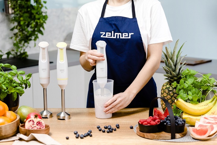 BLENDER RĘCZNY ZELMER KUCHENNY WIELOFUNKCYJNY MIKSER ROBOT TURBO 800W