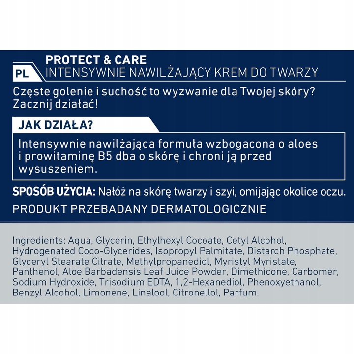 NIVEA MEN Protect Care Krem do twarzy nawilżający