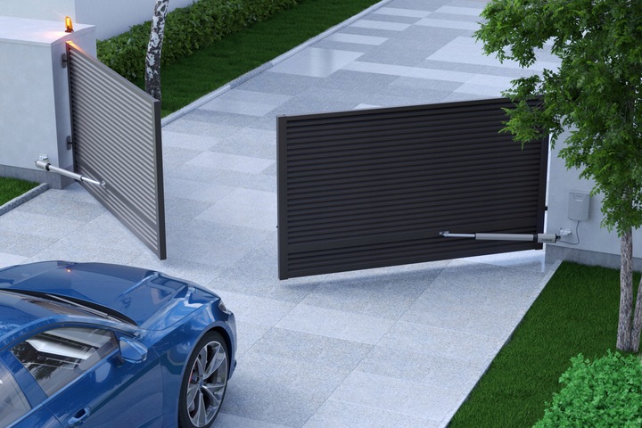 Zestaw do bramy skrzydłowej FORCE SW300LS WYŁĄCZNIKI MAGNETYCZNE 2x3m