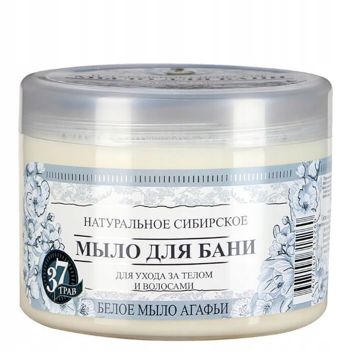 BABUSZKA AGAFIA MYDŁO SYBERYJSKIE BIAŁE 500 ml