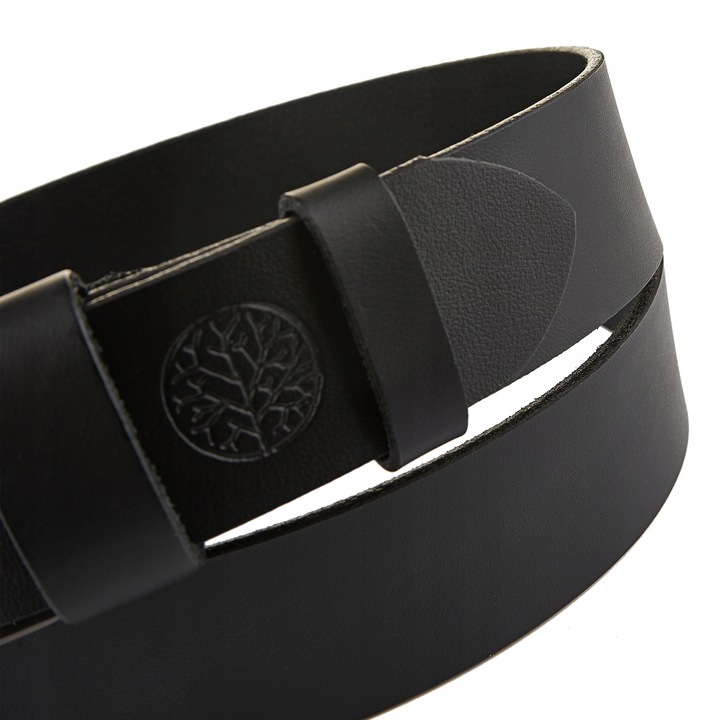 Betlewski Pasek męski skóra naturalna prostokątna klamra trwały 105