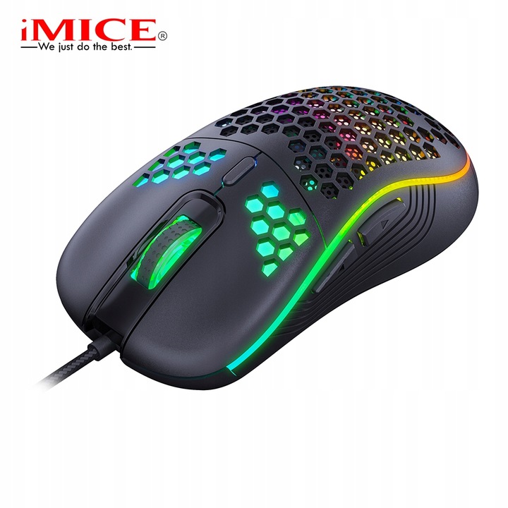 Myszka Gamingowa iMICE T98 7200 DPI RGB Flagowiec
