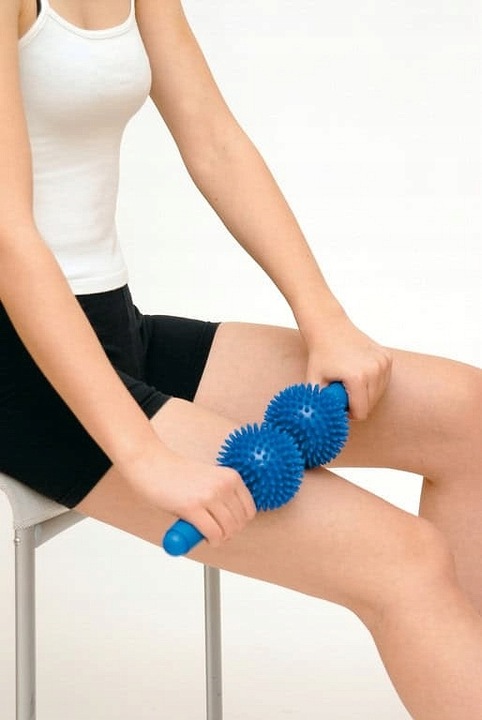 SISSEL SPIKY TWIN ROLLER, MASAŻER