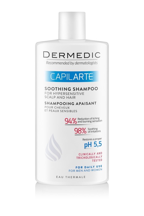 DERMEDIC CAPILARTE 300 ml Szampon Kojący
