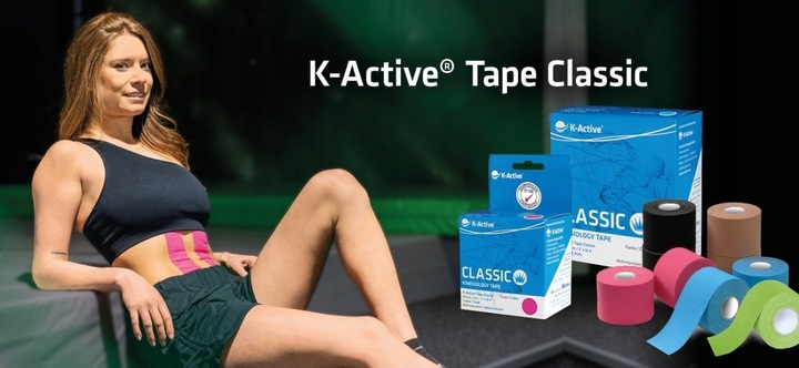 K-Active Kinesiology Tape beżowy 5cm/17m (Nitto)