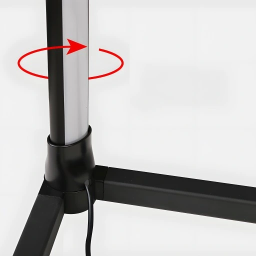 LAMPA PODŁOGOWA STOJĄCA LED RGB NAROŻNA PILOT APKA