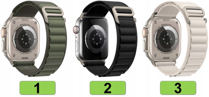 PASEK DO APPLE WATCH 2 3 4 5 6 7 8 9 10 SE 42MM 44MM 45MM 46MM 49MM 15 KOLR