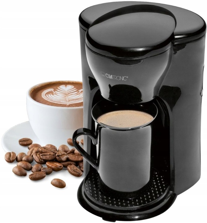 Ekspres Przelewowy Mała KAWIARKA na Wyjazd 125ml z Kubkiem DO KAWY