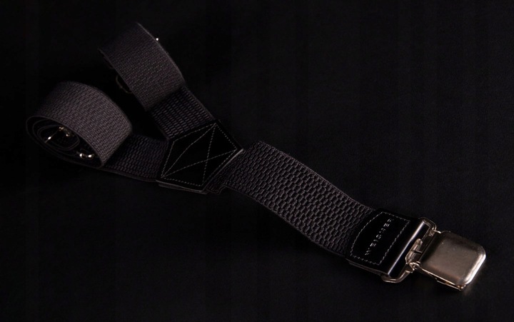 WEISNER Y | SZEROKIE SZELKI DO SPODNI NARCIARSKICH ROBOCZYCH CZARNE MOCNE