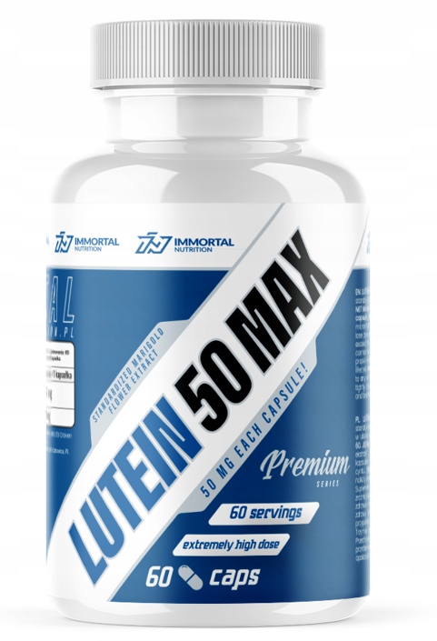 IMMORTAL LUTEIN MAX 50mg - 60tabl