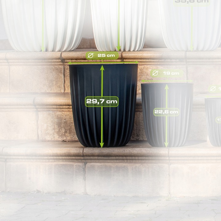 DONICZKA DONICA WKŁAD MISA KWIETNIK ZEW i WEW DUŻA MIRA 25cm x 29,7cm