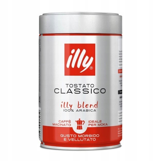 illy Classico Moka arabica Filtro kawa mielona 250g