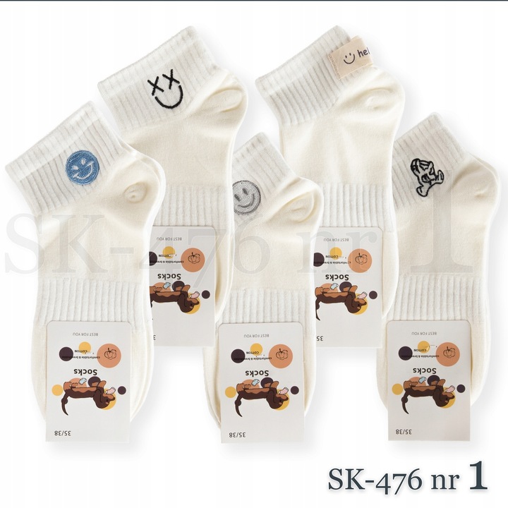 SKARPETKI BAWEŁNIANE SPORTOWE SKARPETY ODDYCHAJĄCE JAKOŚĆ PREMIUM