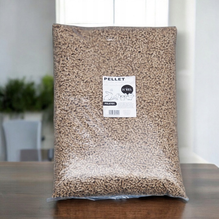 ŻWIREK DREWNIANY PELLET DLA KOTA KRÓLIKA ŚWINKI OPAŁ 15kg 40l