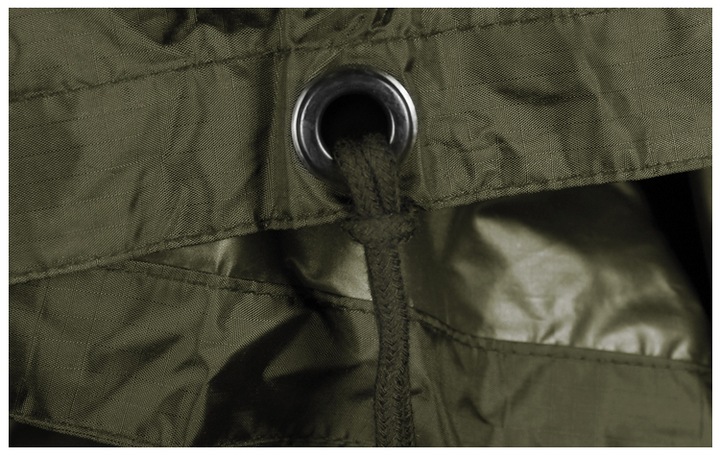 PELERYNA PRZECIWDESZCZOWA PONCHO Pałatka MIL-TEC RIP-STOP OLIVE +Gratis