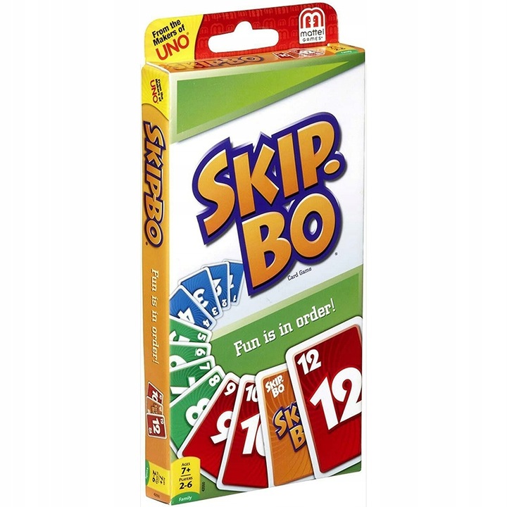 Gra karciana Mattel Skip Bo!