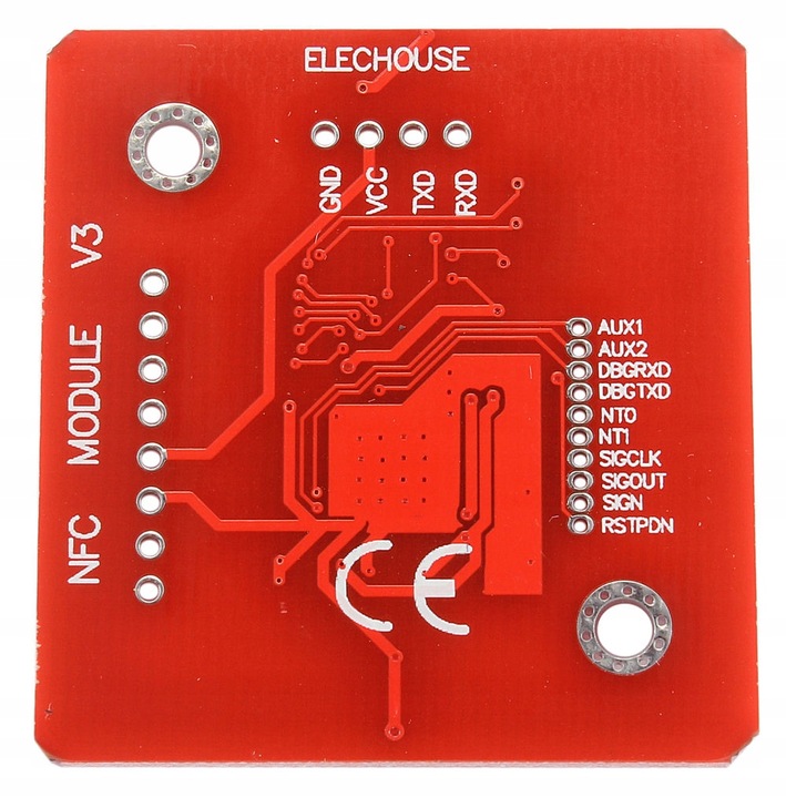 Czytnik PN532 RFID NFC Mifare 13,56MHz I2C/SPI + karta i brelok