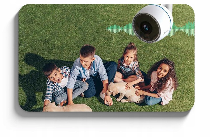 KAMERA BEZPRZEWODOWA EZVIZ H3C WIFI APLIKACJA Full HD IR 30m DO MONITORINGU