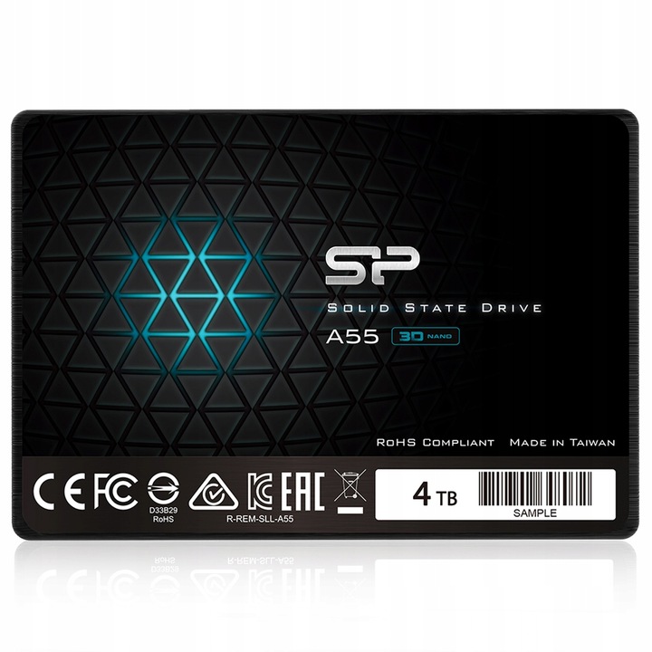Dysk SSD SP Silicon Power 4TB A55 SLC SATA III 2,5" wewnętrzny dysk SSD