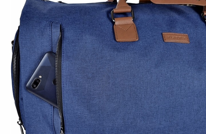 POKROWIEC na GARNITUR KOSZULE TORBA PODRÓŻNA Solidna TORBA weekendowa 2w1