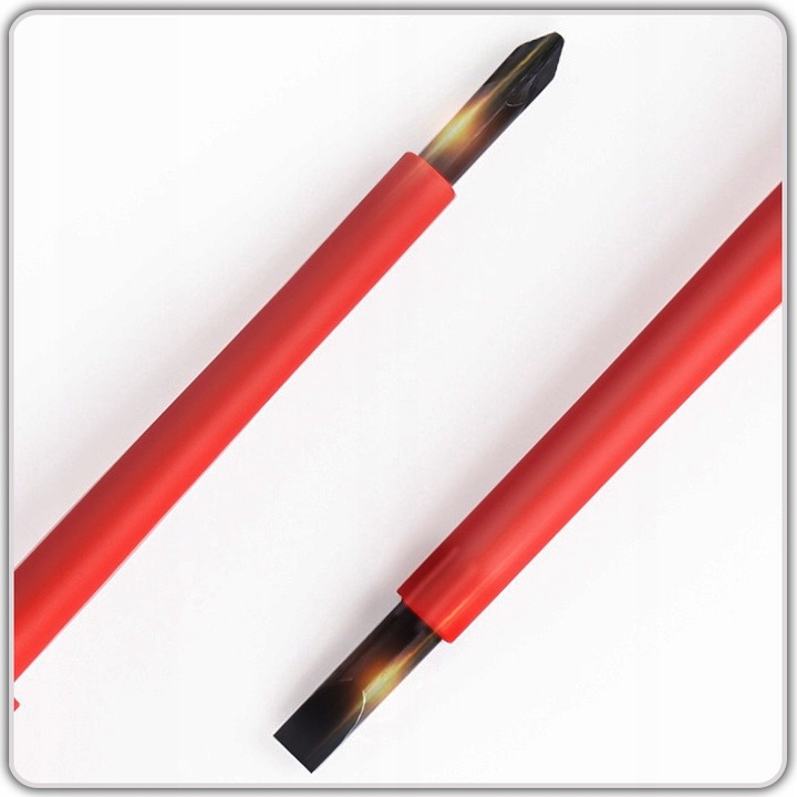 Wkrętaki śrubokręty elektrotechniczne izolowane VDE 1000V CLICK 13cz