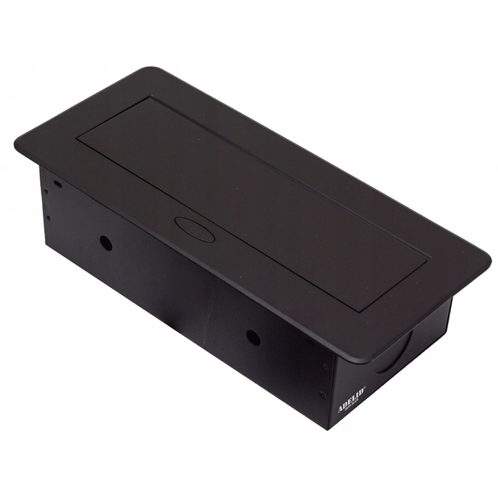 GNIAZDO POTRÓJNE CHOWANE W BLAT NABLATOWE GNIAZDKO