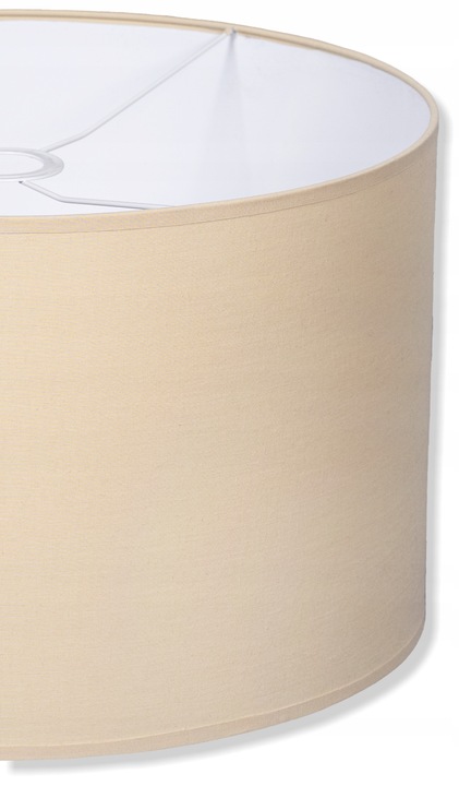 Lampa wisząca stojąca Abażur BEŻOWY 15 cm e27/e14