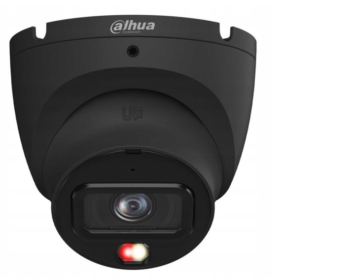 Kamera IP Dahua IPC-HDW1639T-A-IL-0280B-S6 BLACK 6Mpx Dual Light Mikrofon