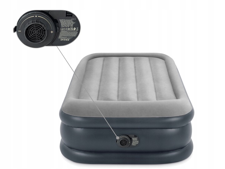 MATERAC DMUCHANY ŁÓŻKO INTEX 64132 z POMPKĄ 230V