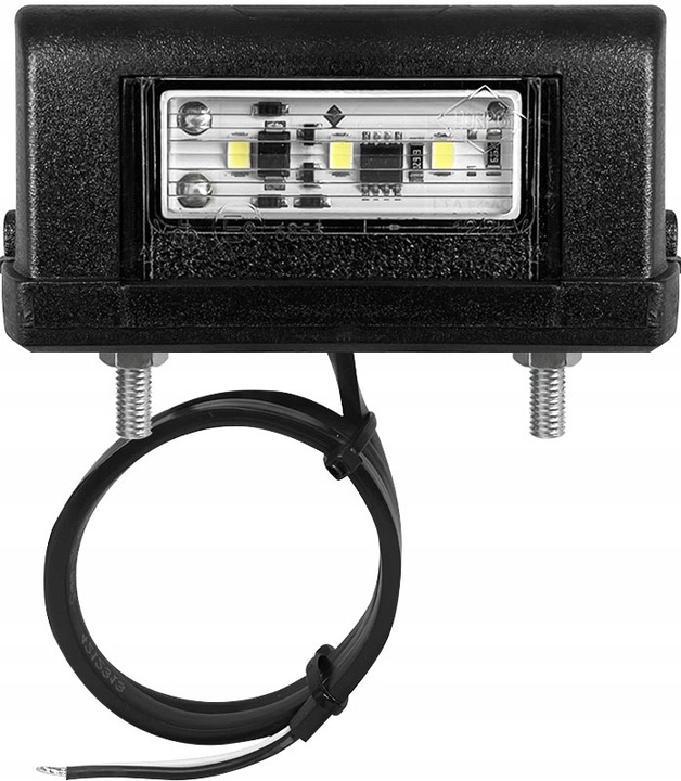 LAMPKA PODŚWIETLENIA TABLICY REJESTRACYJNEJ PRZYCZEPY 2SZT ZESTAW LEDOWA