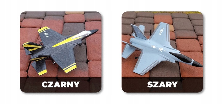 Samolot Zdalnie Sterowany Latający F35 Odrzutowiec RC JET Duży Zasięg Pilot