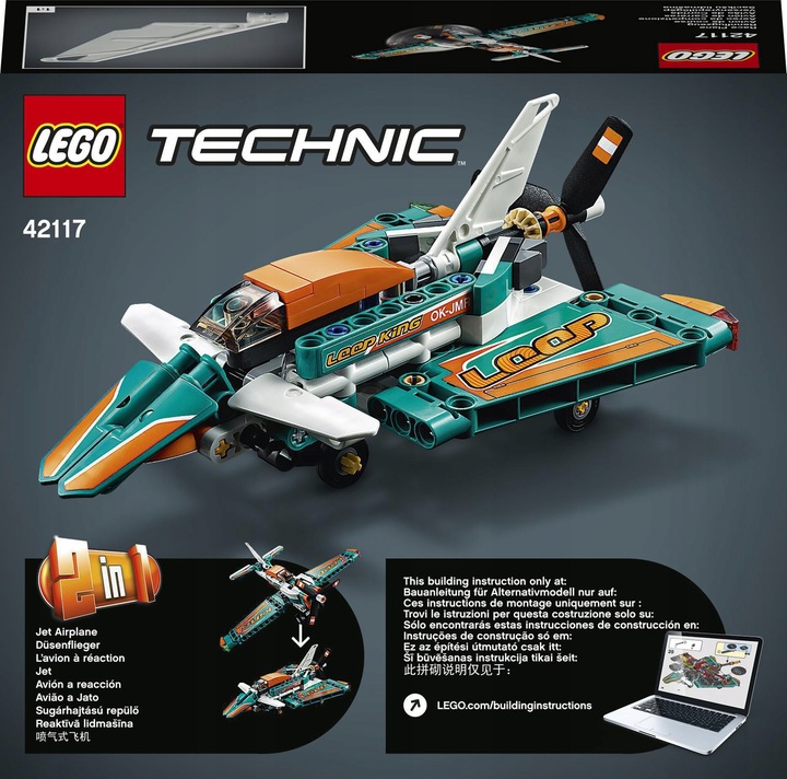 LEGO Technic Samolot wyścigowy 42117