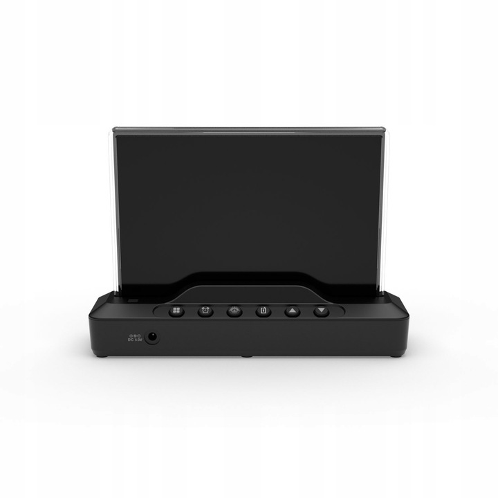 Podświetlana bezprzewodowa stacja pogodowa termometr barometr zegar