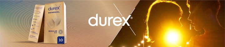 Prezerwatywy DUREX SENSUAL super cienkie nawilżane delikatne 10 szt.