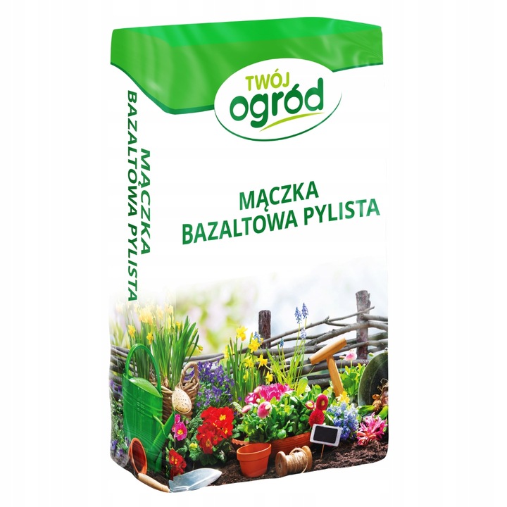 Mączka bazaltowa 10kg NAWÓZ WZAMACNIJĄCY ROŚLNY