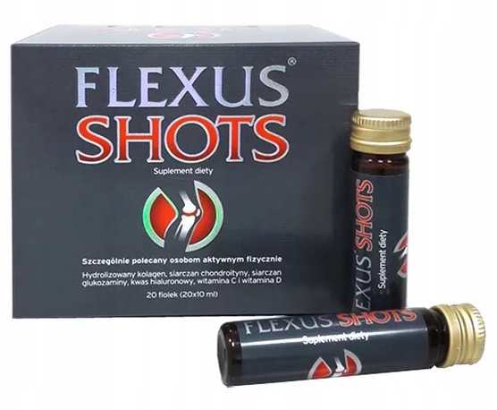 2 x Flexus Shots, 20 x 10 ml