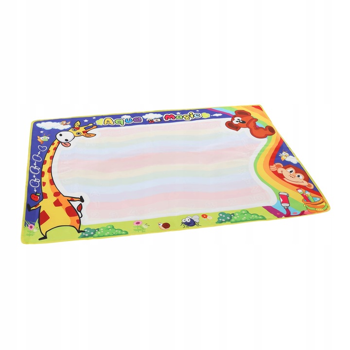 DUŻA MATA WODNA DO MALOWANIA PISAKAMI WODNYMI MATA 100x80 PIECZĄTKI PISAKI