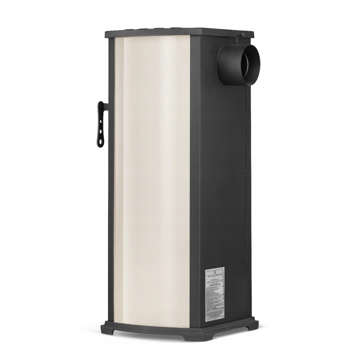 Piec stalowy kominek wolnostojący BLIST Ekonomik Lux / BERNA LUX 8,5