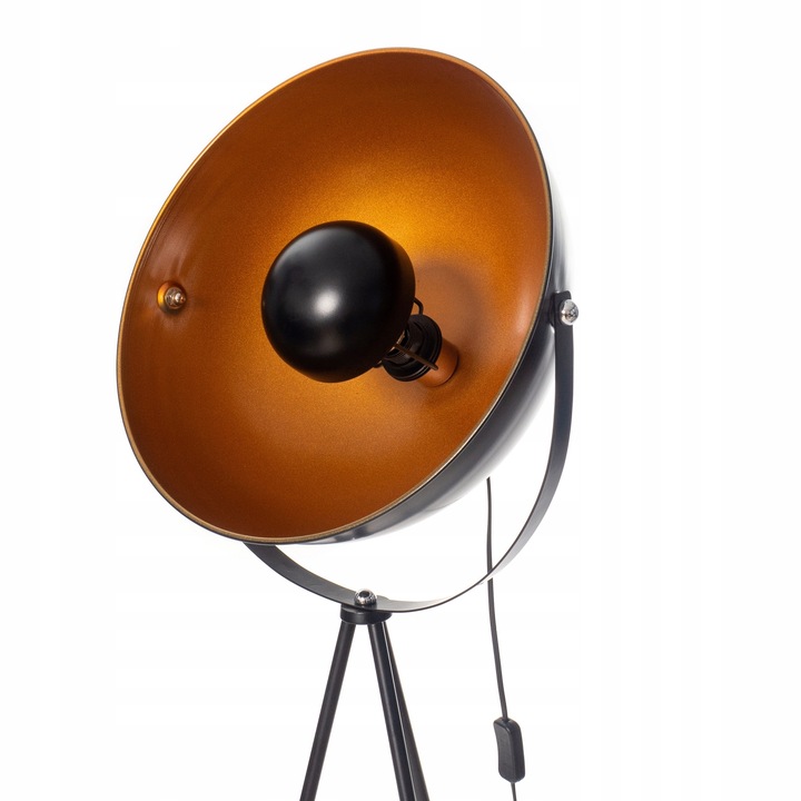 Lampa PODŁOGOWA stojąca TRÓJNÓG abażur 155cm E27